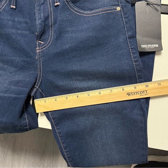 True Religion Women’s Flare Bootcut Jeans Dark Denim $179 Retail - Picture 14 of 16